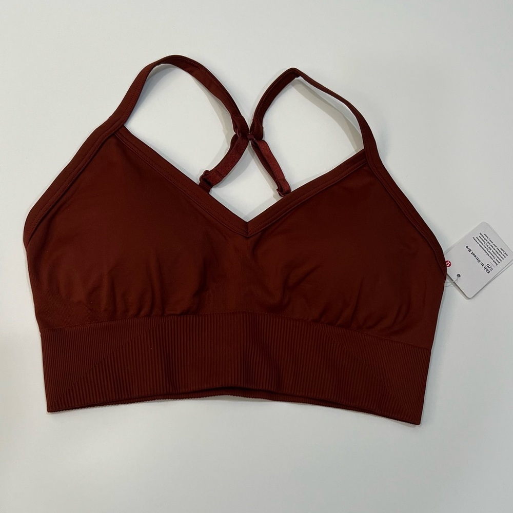 Lululemon Ebb to Street Bra *Light Support, C/D Cup